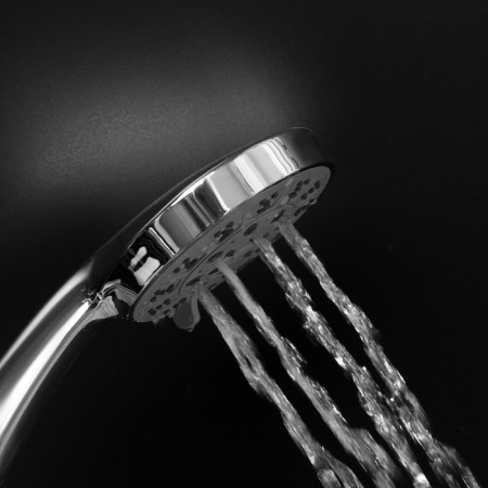 Shower Lake Zein, 5 modes, plastic, chrome-10