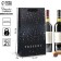 Gift package for two bottles, packaging, Black, 35 x 20 x 9 cm