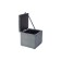 Puf Oslo Mini, 400x400x410, velor silver
