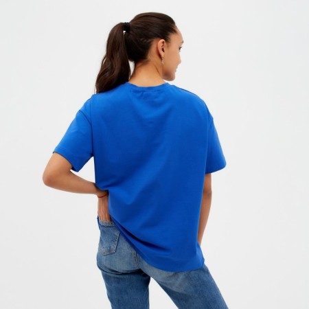 Women's T-shirt Minaku Oversize Fit: Color Electric, Rr. 46-5