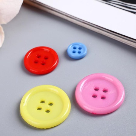 A button of buttons decorative plastic "Color"-2