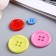 A button of buttons decorative plastic "Color"