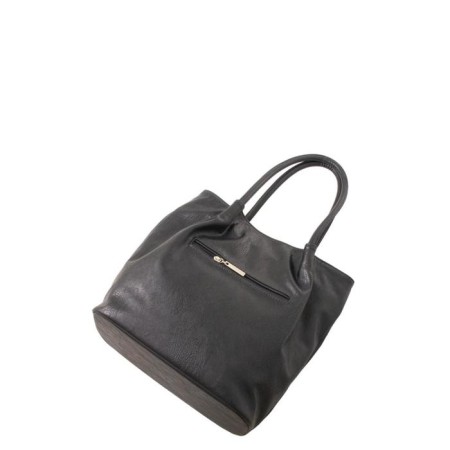 Female bag, lightning department, brown color-1