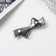 Hair hair clip "Patricia" bow, 7 cm, black