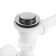 Siphon "Ani Plast" EC255, 1 1/2 "x40, for a bath, overflow, with a flexible pipe, the" Click-Clak "system