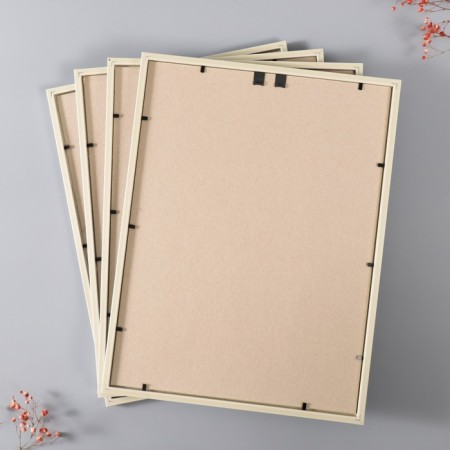 Set of frames "Rainbow" 30x40 cm, 4 pcs. White color-3