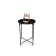 Journal table, 376x376x515, Black Muar