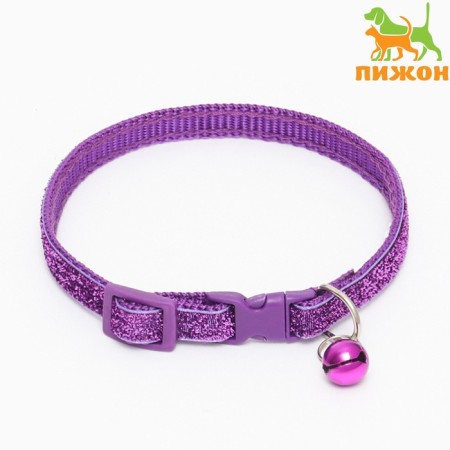 Collar "chic", 33 x 1 cm, purple