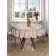 Photo scatter round, size 150x150 cm, Saten