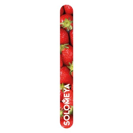 File for natural and artificial nails Solomeya "Strawberry smoothie", 180/220 grit
