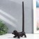 Souvenir cast iron stand for towels "Dog" 30x7x14 cm