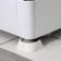 Set of anti -vibration stands, 4 pcs, white color