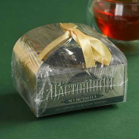 Black tea "real man" Taste: lemon, 50 g.-5