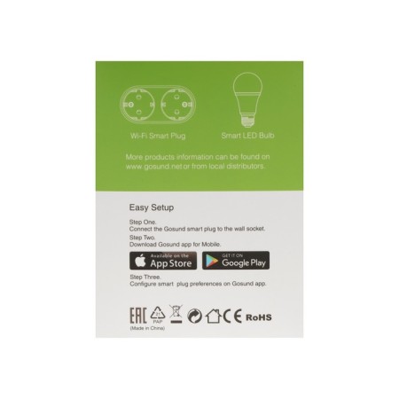 Smart Rosette Gosund Smart Plug SP1, Wi-Fi, 16A, Schedule, Timer, refractory-4