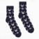 Male socks "Deer and snowflakes" Blue color, size 27