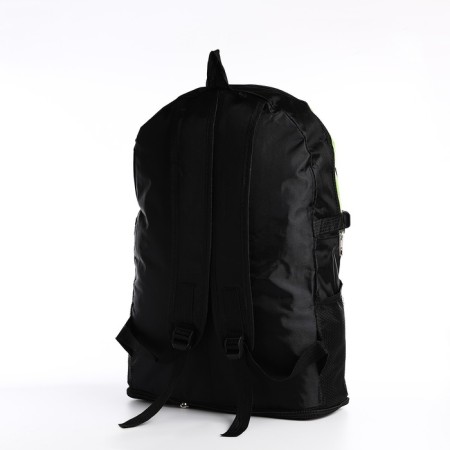 A thyroid backpack with an increase in 55l, 5 external pockets, green color-1