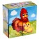 Cardboard cubes "Mom and children", 4 pcs