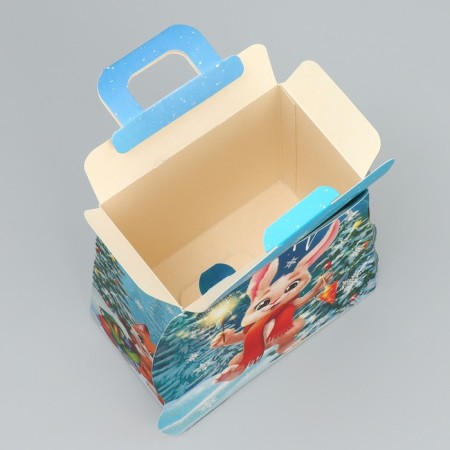 Folding box "Magic", 16 x 10 x 18 cm, New Year-3