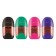 Milan Capsule Cooper sharpener, 1 hole with a container, with an eraser, mix