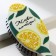Oval massage comb “live to the full” 17 x 5.5 cm