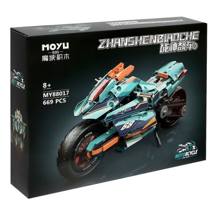 Designer Techno "Sports Motorcycle", 669 parts-1