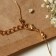 Pearl pearl pearl, white in gold, 39 cm