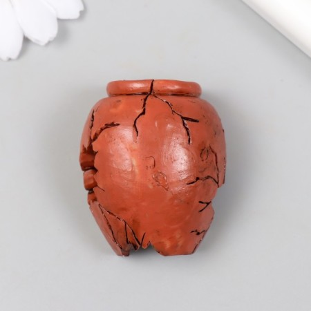 Figure for Florarium Polystone "Clousse of broken vase" 5x4x3.2 cm-1