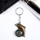 Metal keychain "Dolphin with compass" 3.8x3.5x0.8 cm