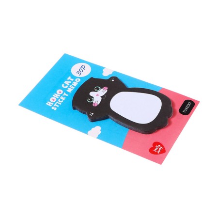 Block for entries 35mm x 70mm 30l black - white cat-1