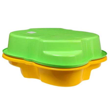 Plastic sandbox, 94 × 70 × 19 cm, yellow, "Sinbad"-12