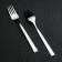 Dining room "Astra", h = 19.8 cm, thickness 2.5 mm, silver color