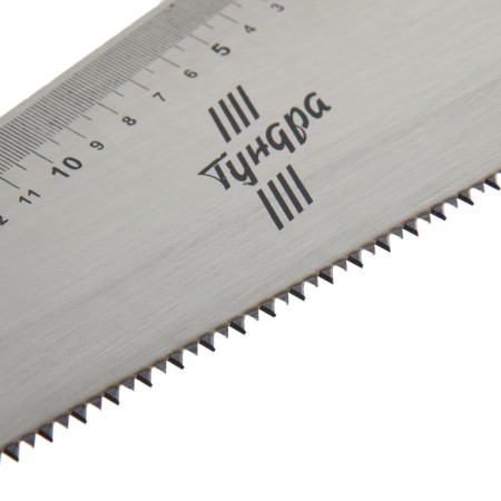 Hacksaw on wood tundra, 2k handle, 2D sharpening, heated tooth, 7-8 tpi, 400 mm-5