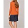 Women's turtleneck CONTE ELEGANT, size XS, CURCUMA color