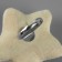 The needle-ring "Star", 5 × 5 × 4 cm, beige color