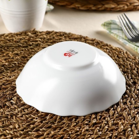 Salad "Vintage", 450 ml, 15.5 × 5 cm, glass ceramic-2