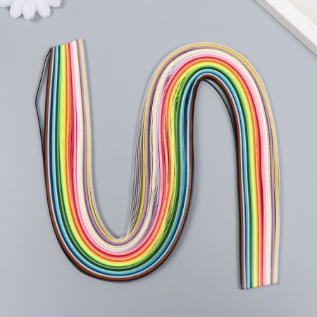 Strips for Quilling "Color" (NR 240 strips) Width 0.3 cm length 54 cm 26x11x0.5 cm