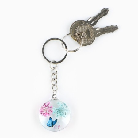 Key keychain children's "The most beautiful", 8.5 x 3.5 cm-2