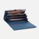 Women's wallet on magnets, blue color