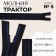 Lightning "Tractor", No. 5, detachable, castle machine, 80 cm, black/blue color