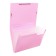 Folder Carder Calligrata watercolor 13 department. A4 plastic 0.7mm flamingos, black resident