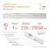 Emergency lamp LED era DBA-1, 482x57x30 mm, IP20, LED, 9W, 540LM, white color