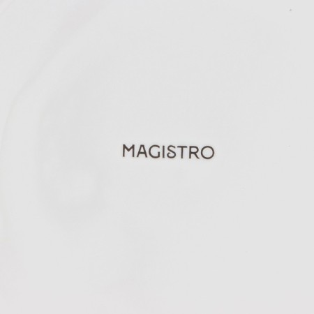 Porcelain Porcelain Magistro "glare", d = 23 cm, white color-4