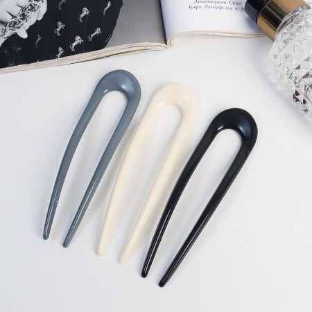 Hair hairpin "arc" 11.5x3 cm, mix-4