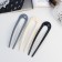 Hair hairpin "arc" 11.5x3 cm, mix