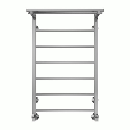 Terminus water heated towel rail "Contour" P7, 500x800 mm, lower connection, chrome