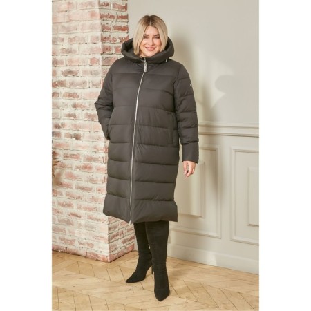 Female coat, size 56, black color