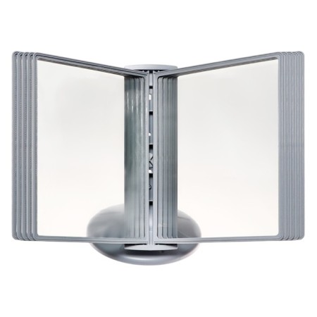 Demosystem of a desktop rotating on 10 panels A4 Calligrata, gray-4