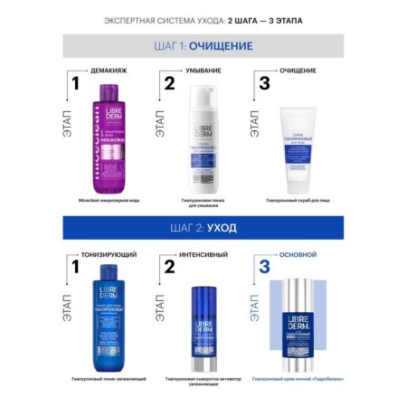 Hyaluronic cream Librederm Night Hydobalance 50 ml-9