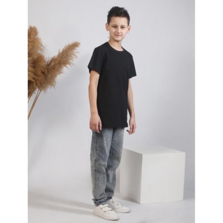 Teenage t -shirt, size 36, black color-4