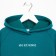 Kids (hoodies, trousers) minku: Basic Line Kids, Oversize, Emerald Color, Height 116
